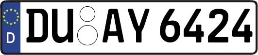 DU-AY6424