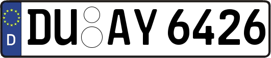 DU-AY6426