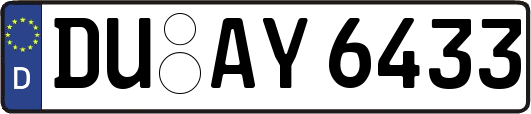 DU-AY6433