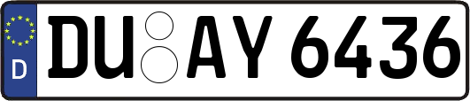 DU-AY6436