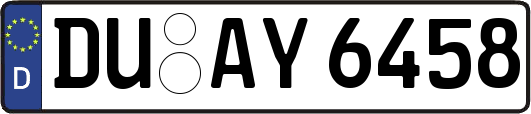 DU-AY6458