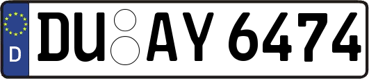 DU-AY6474
