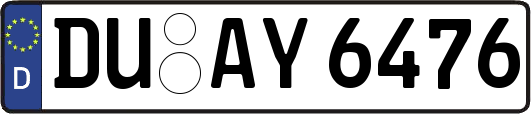 DU-AY6476