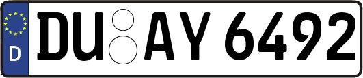 DU-AY6492