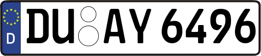 DU-AY6496