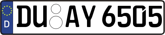 DU-AY6505