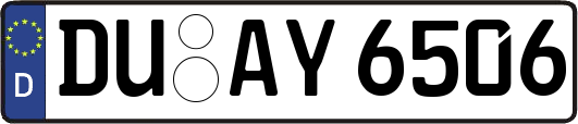 DU-AY6506