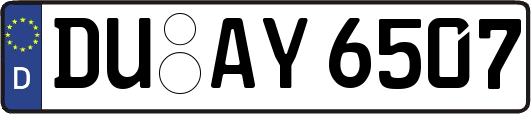 DU-AY6507