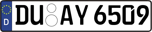 DU-AY6509