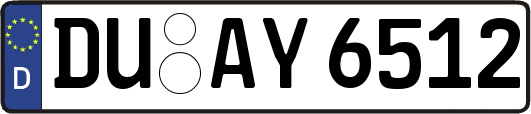 DU-AY6512