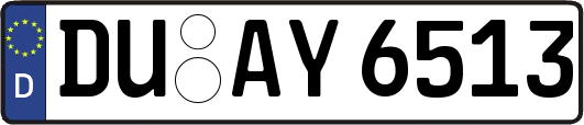DU-AY6513