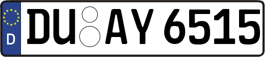 DU-AY6515