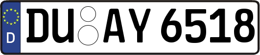 DU-AY6518