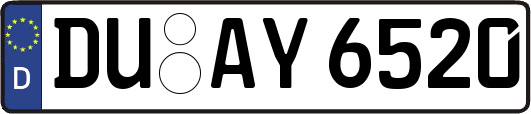 DU-AY6520
