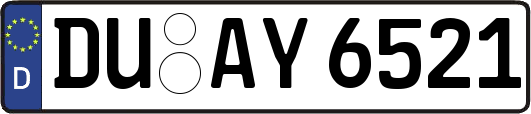 DU-AY6521