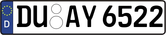 DU-AY6522