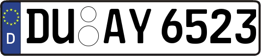 DU-AY6523