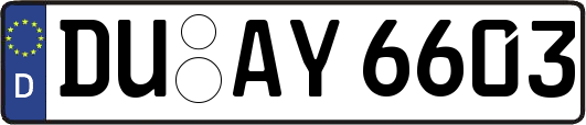 DU-AY6603