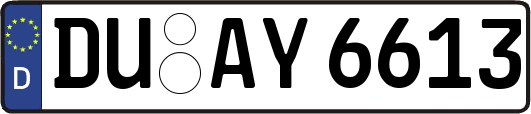 DU-AY6613