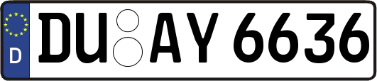 DU-AY6636