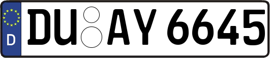 DU-AY6645