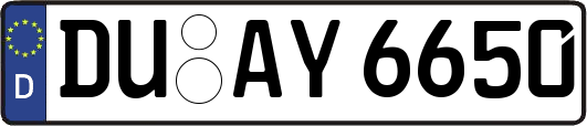 DU-AY6650