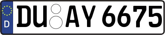 DU-AY6675