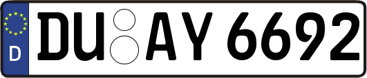 DU-AY6692