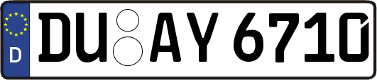 DU-AY6710