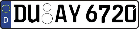 DU-AY6720