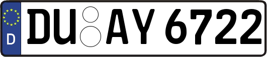 DU-AY6722