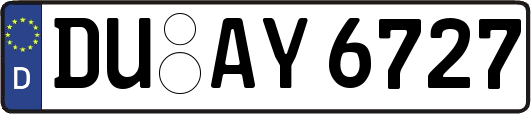 DU-AY6727