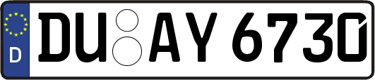 DU-AY6730