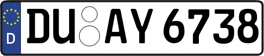 DU-AY6738
