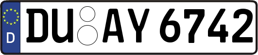 DU-AY6742