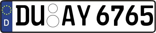 DU-AY6765