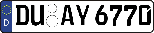 DU-AY6770