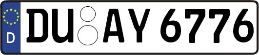 DU-AY6776