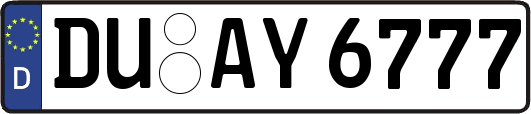 DU-AY6777