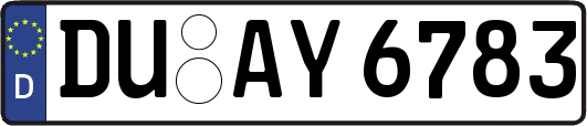 DU-AY6783
