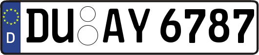 DU-AY6787