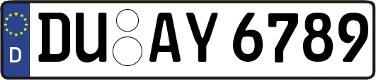 DU-AY6789