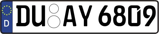 DU-AY6809