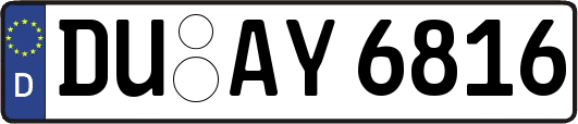 DU-AY6816