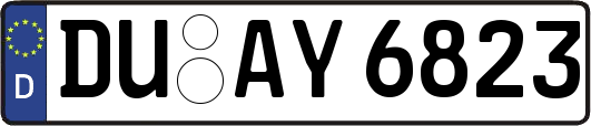 DU-AY6823
