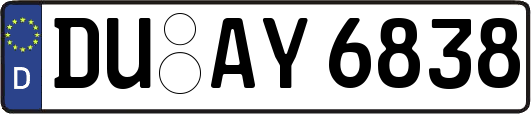 DU-AY6838