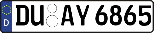 DU-AY6865