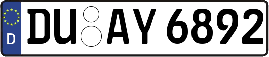 DU-AY6892