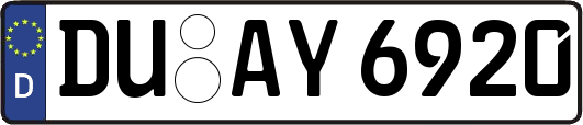 DU-AY6920