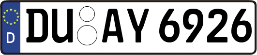 DU-AY6926